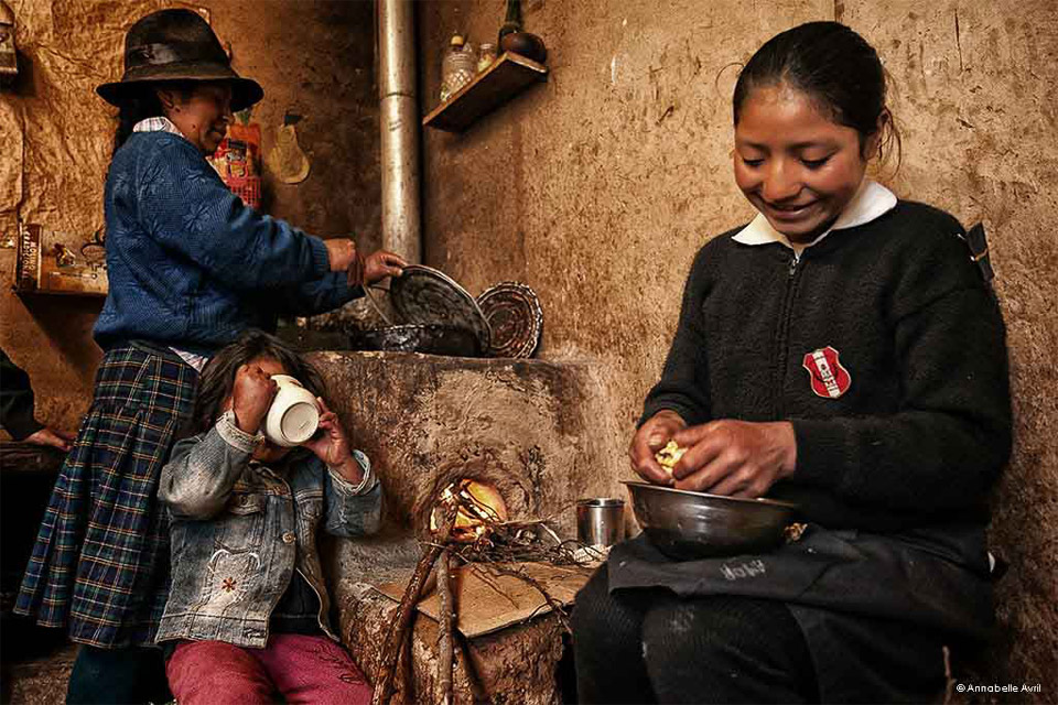Rena bakugnar för Peru